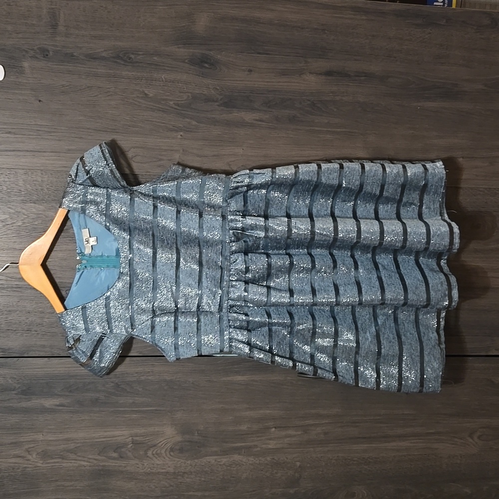 Ya Los Angeles Metallic Dress